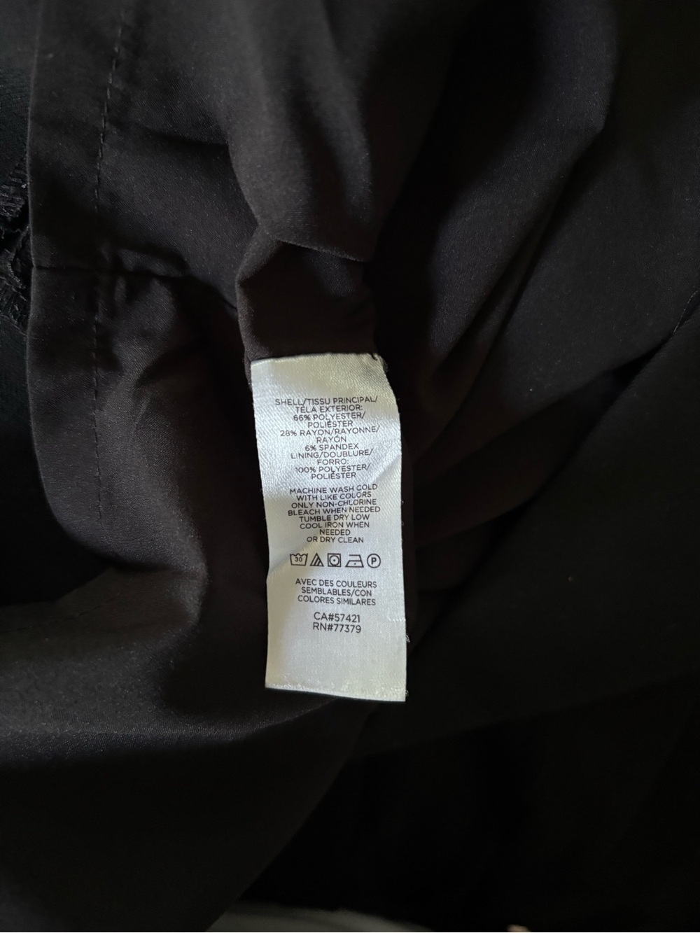 Ann Taylor Black Midi Lined Sheath Dress - Size 14 - Picture 4 of 4